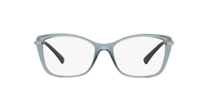 Occhiali da vista Vogue VO 5487B (2966) colore azzurro trasparente forma farfalla lenti lente demo