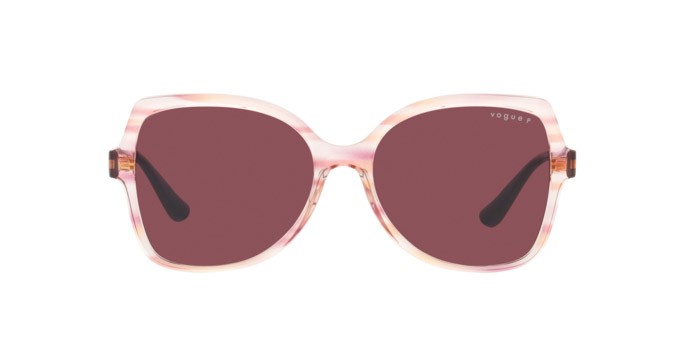 Sunglasses Vogue VO 5488S (30625Q) color top texture violet/pink shape butterfly lenses polarizzata viola