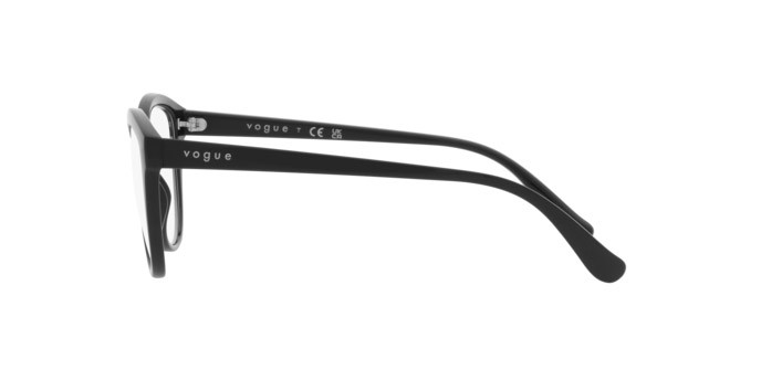 Brillen Vogue VO 5489 (W44) farbe nero form pantos gläser lente demo