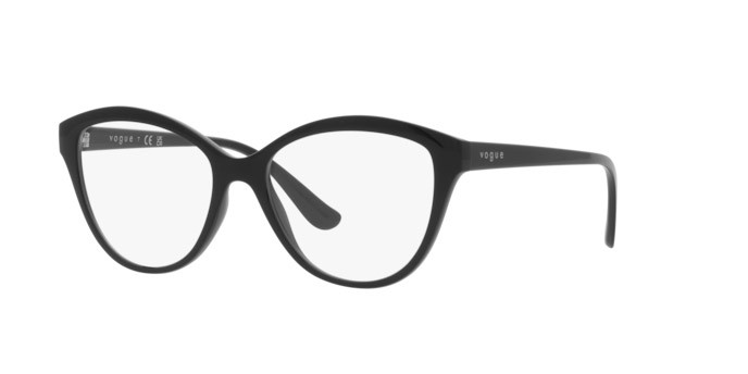Brillen Vogue VO 5489 (W44) farbe nero form pantos gläser lente demo