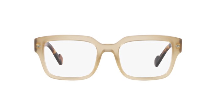 Eyeglasses Vogue VO 5491 (W900) color beige opalino shape square lenses lente demo