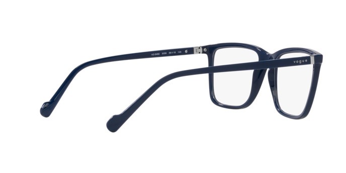 Eyeglasses Vogue VO 5492 (3056) color full dark blue shape square lenses lente demo