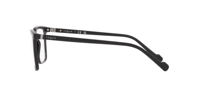 Eyeglasses Vogue VO 5492 (W44) color nero shape square lenses lente demo