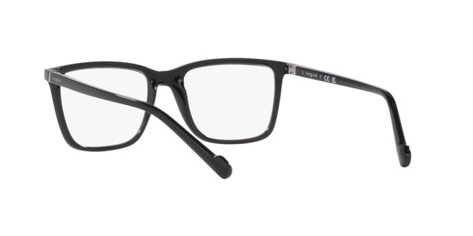 Eyeglasses Vogue VO 5492 (W44) color nero shape square lenses lente demo