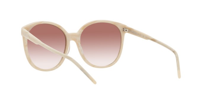Sunglasses Vogue VO 5509S (30708D) color beige effetto corno shape pantos lenses trasparente sfumato rosa