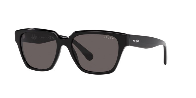 Sonnenbrillen Vogue VO 5512S (W44/87) farbe nero form rechteckig gläser grigio scuro