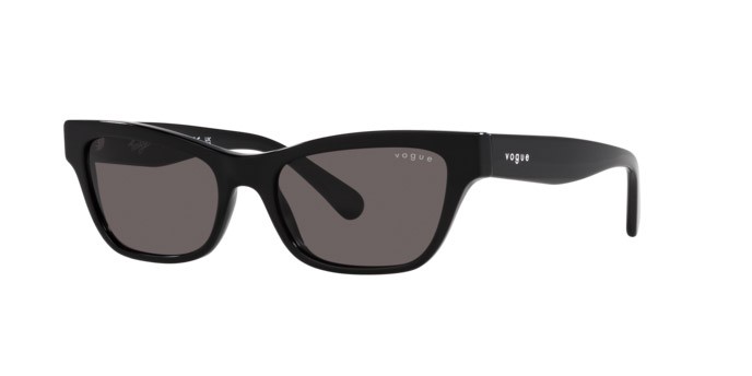 Sonnenbrillen Vogue VO 5514S (W44/87) farbe nero form quadratisch gläser grigio scuro