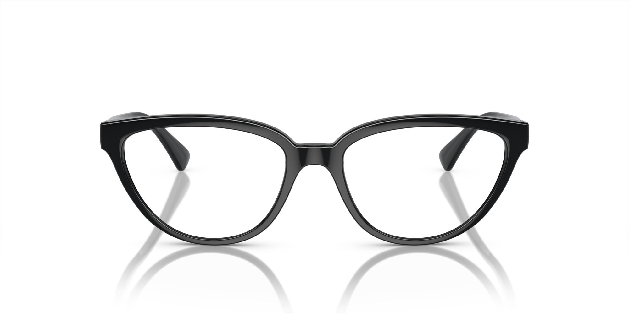 Occhiali da vista Vogue VO 5517B (W44) colore nero forma cat eye lenti lente demo