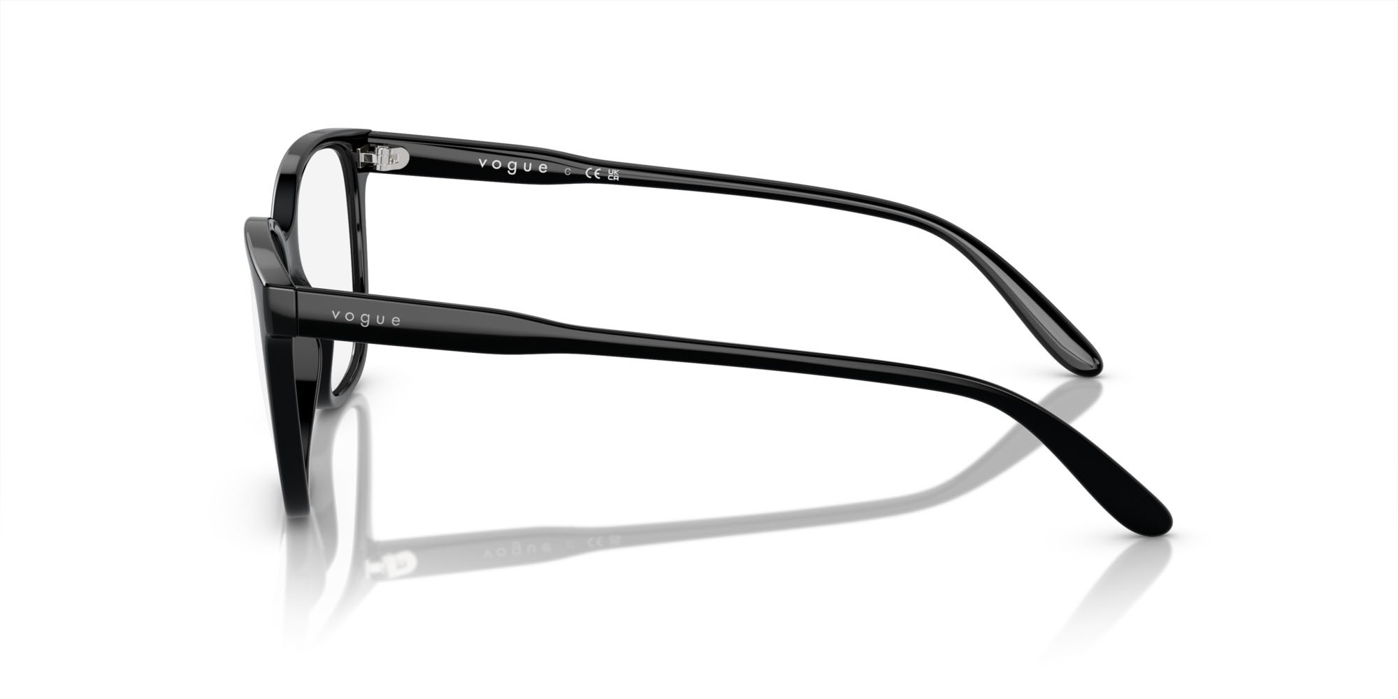 Eyeglasses Vogue VO 5518 (W44) color nero shape square lenses lente demo