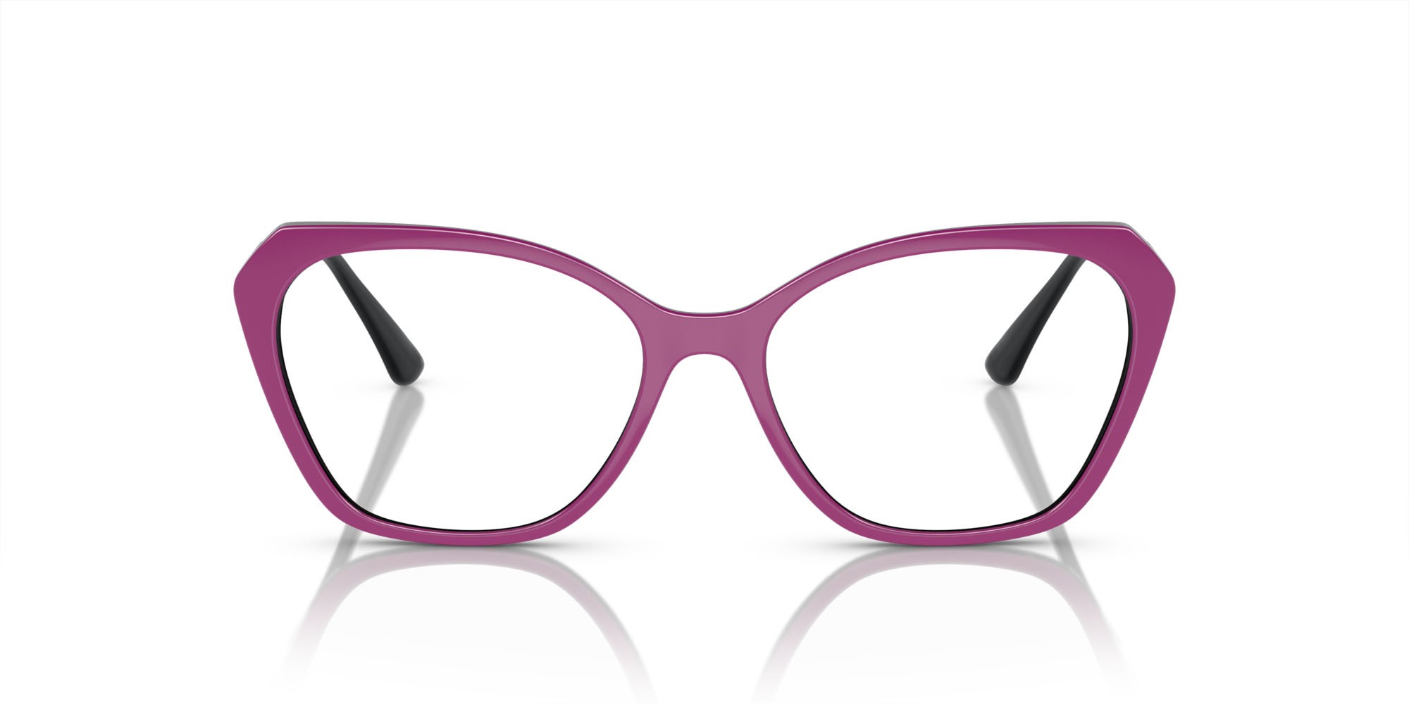 Brillen Vogue VO 5522 (3103) farbe viola top/nero form unregelmäßig gläser lente demo