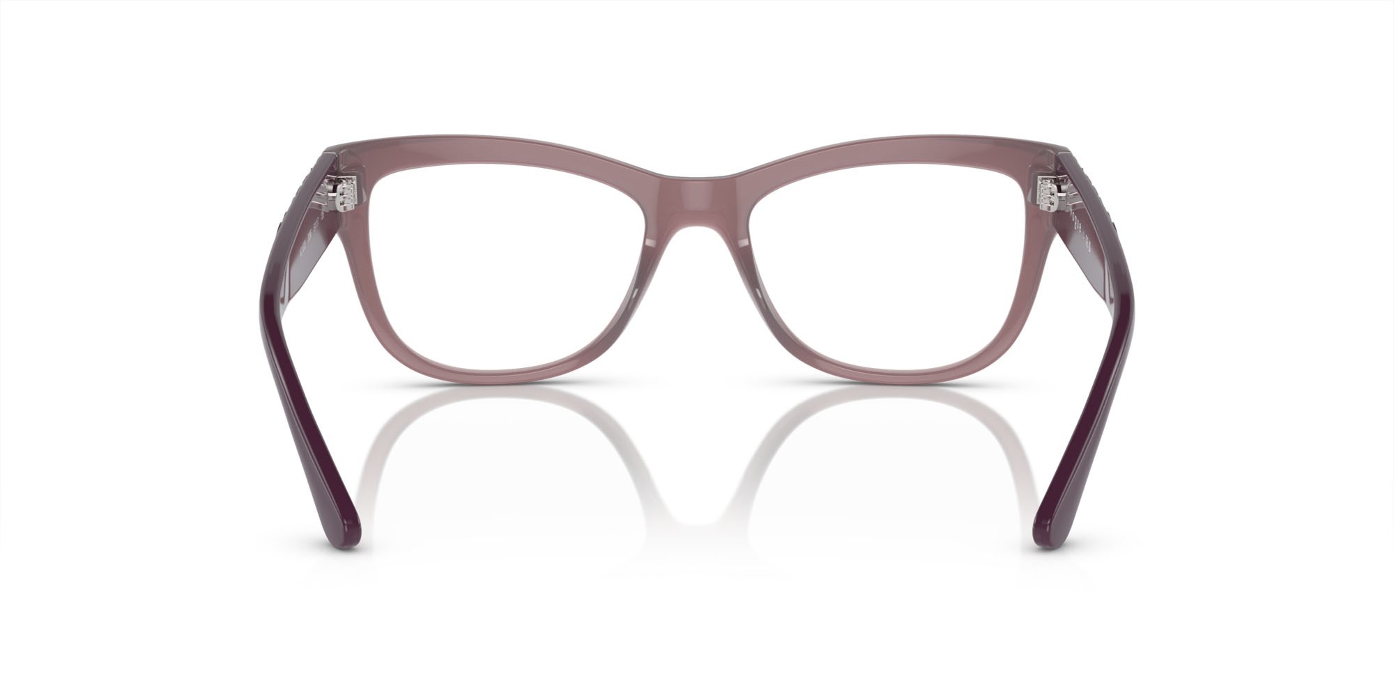 Eyeglasses Vogue VO 5528 (3096) color rosa opale shape cat eye lenses lente demo