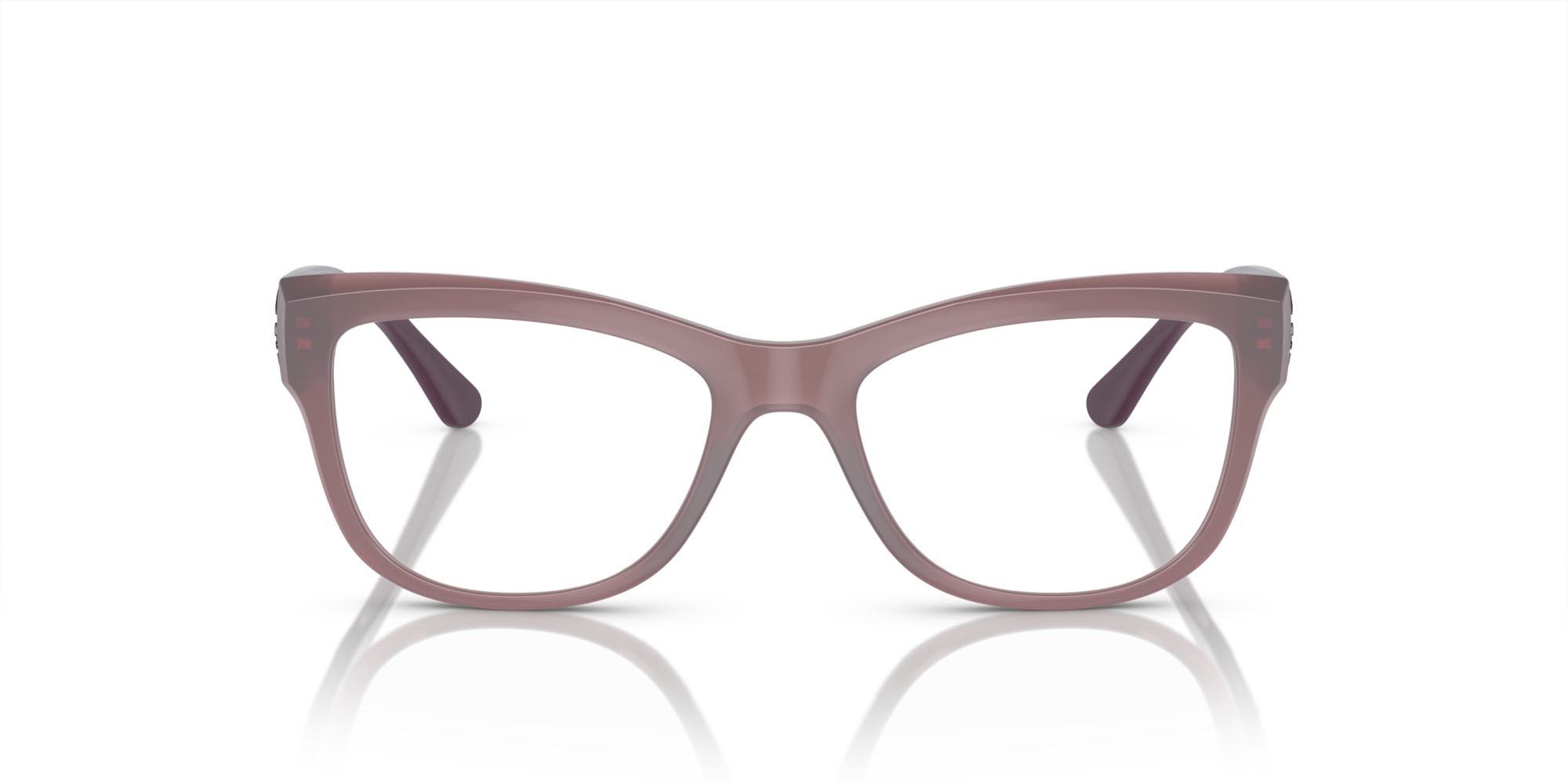 Eyeglasses Vogue VO 5528 (3096) color rosa opale shape cat eye lenses lente demo