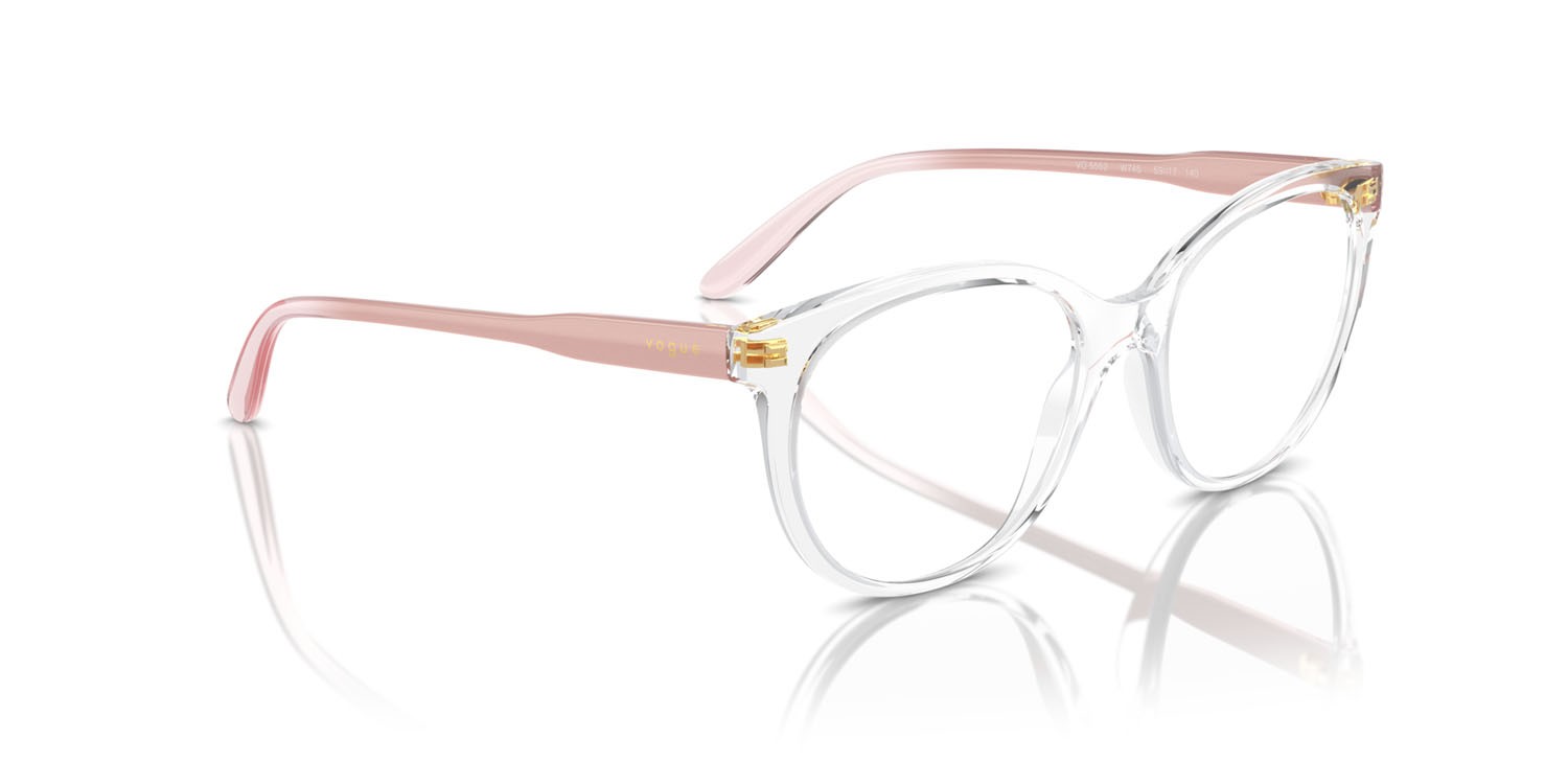 Eyeglasses Vogue VO 5552 (W745) color trasparente shape pantos lenses lente demo