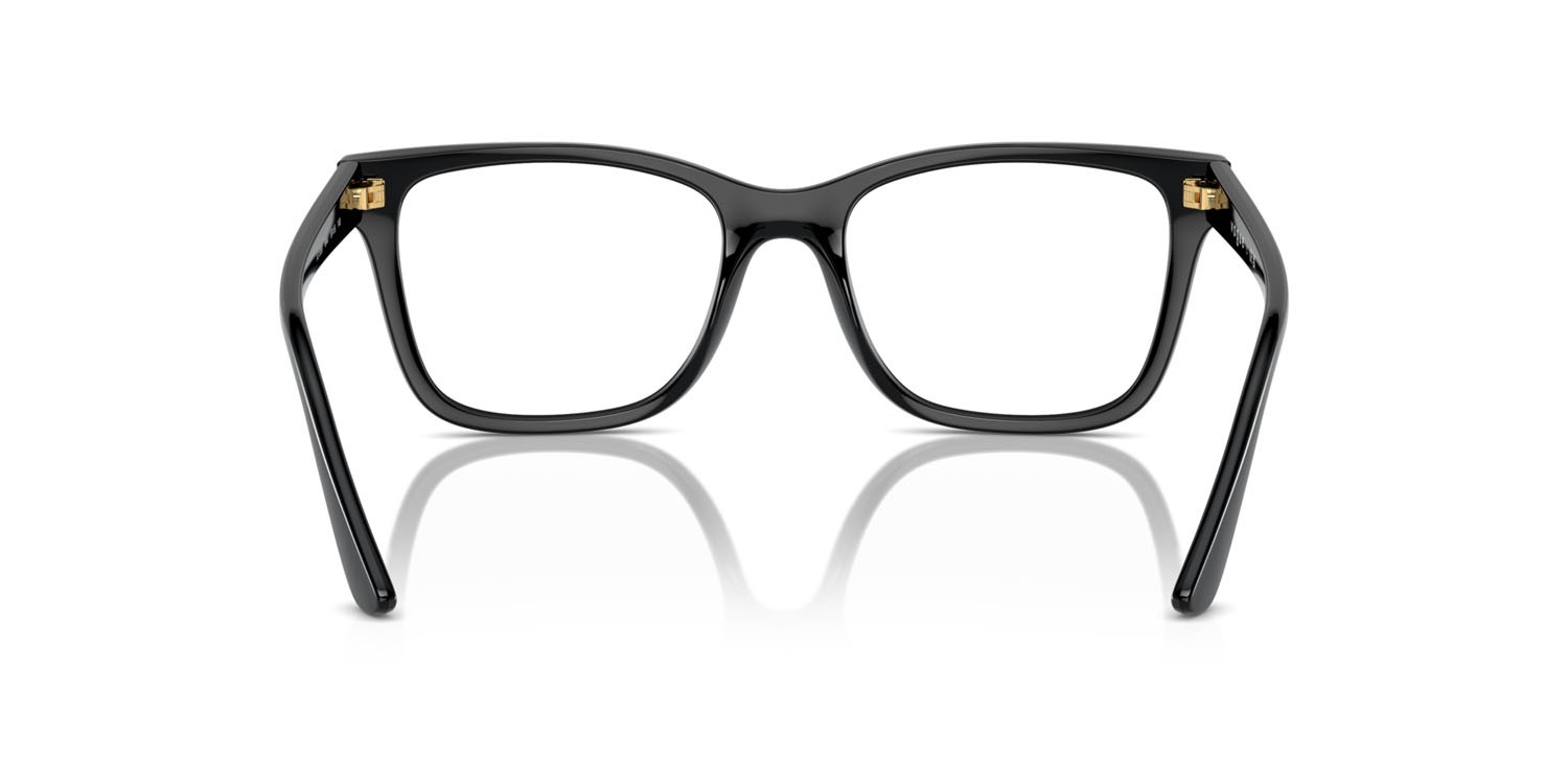 Eyeglasses Vogue VO 5556 (W44) color nero shape rectangle lenses lente demo