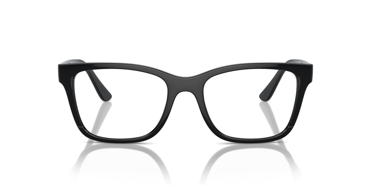 Eyeglasses Vogue VO 5556 (W44) color nero shape rectangle lenses lente demo