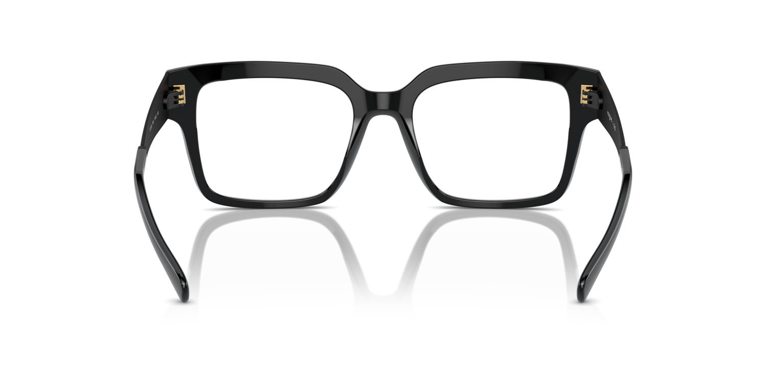 Occhiali da vista Vogue VO 5559 (W44) colore nero forma quadrato lenti lente demo