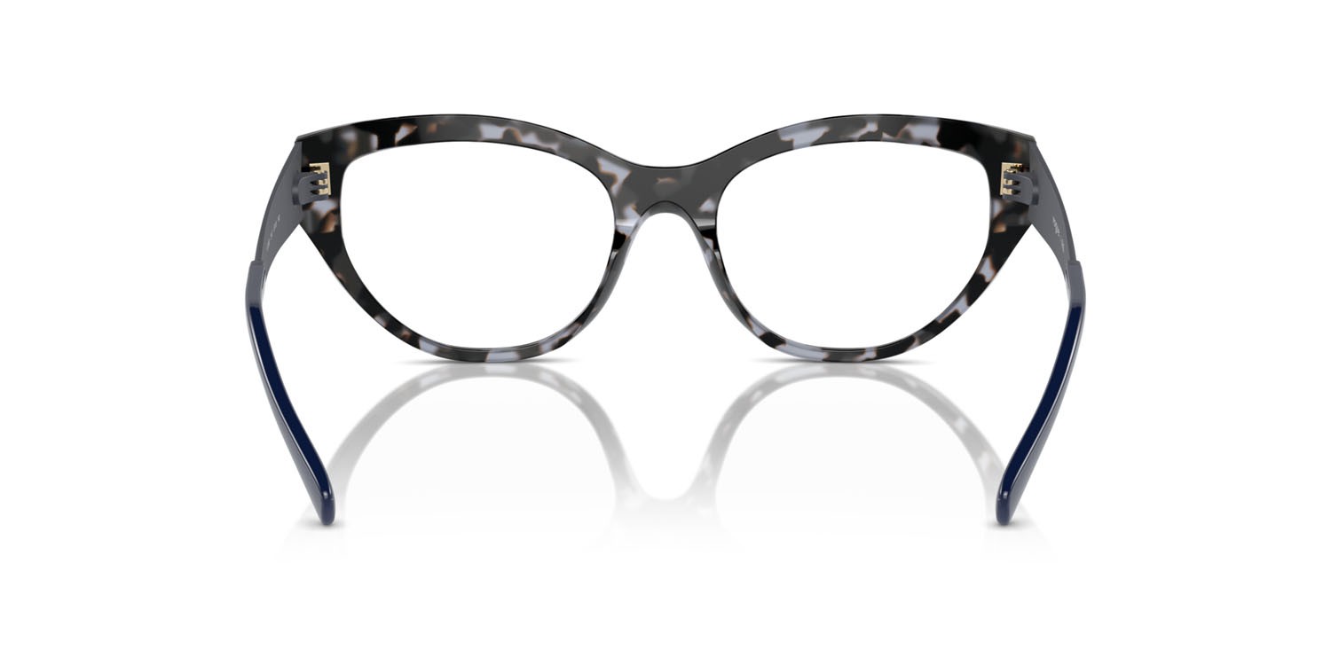 Brillen Vogue VO 5560 (3147) farbe blu tartarugato form unregelmäßig gläser lente demo