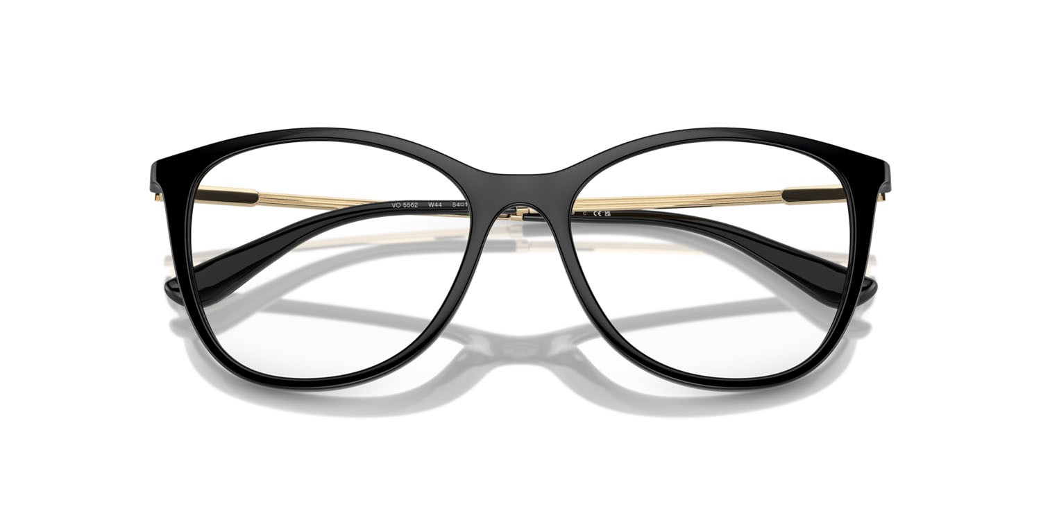 Eyeglasses Vogue VO 5562 (W44) color nero shape pantos lenses lente demo