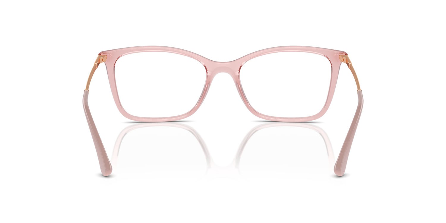 Eyeglasses Vogue VO 5563 (2939) color rosa trasparente shape butterfly lenses lente demo