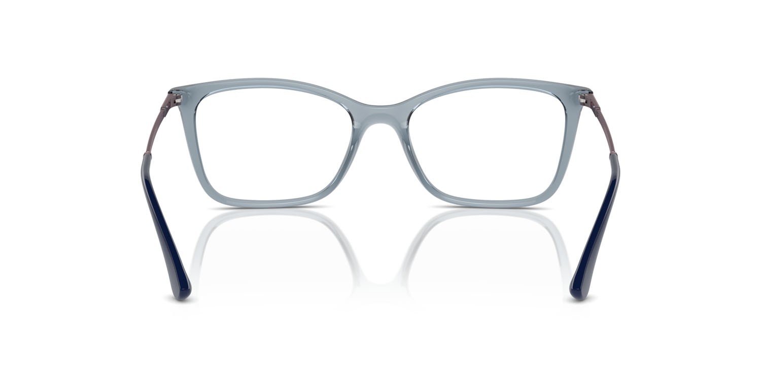 Eyeglasses Vogue VO 5563 (2966) color azzurro trasparente shape butterfly lenses lente demo