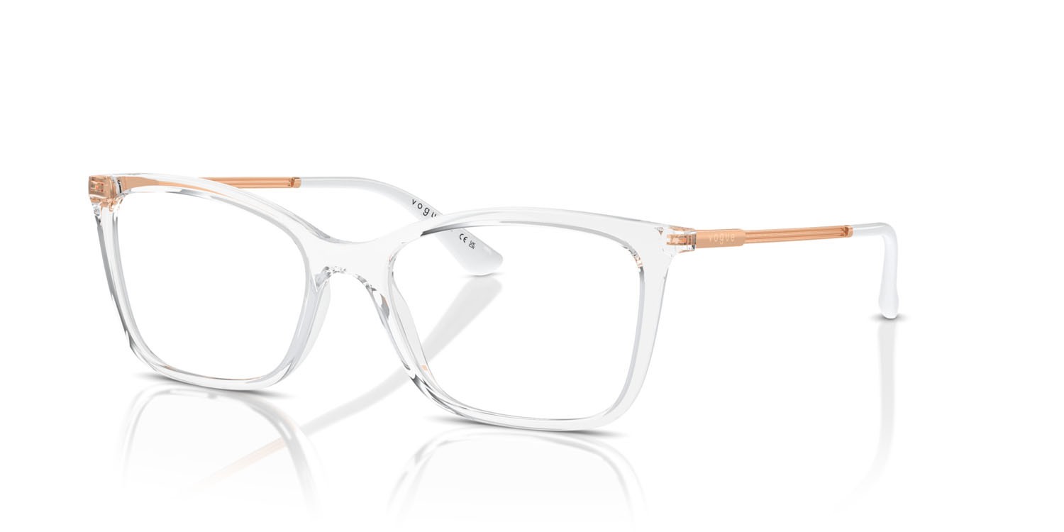 Occhiali da vista Vogue VO 5563 (W745) colore trasparente forma farfalla lenti lente demo