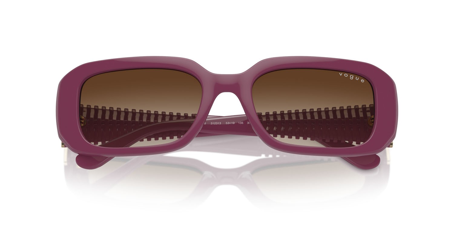 Sunglasses Vogue VO 5565S (312313) color full purple shape square lenses marrone sfumato