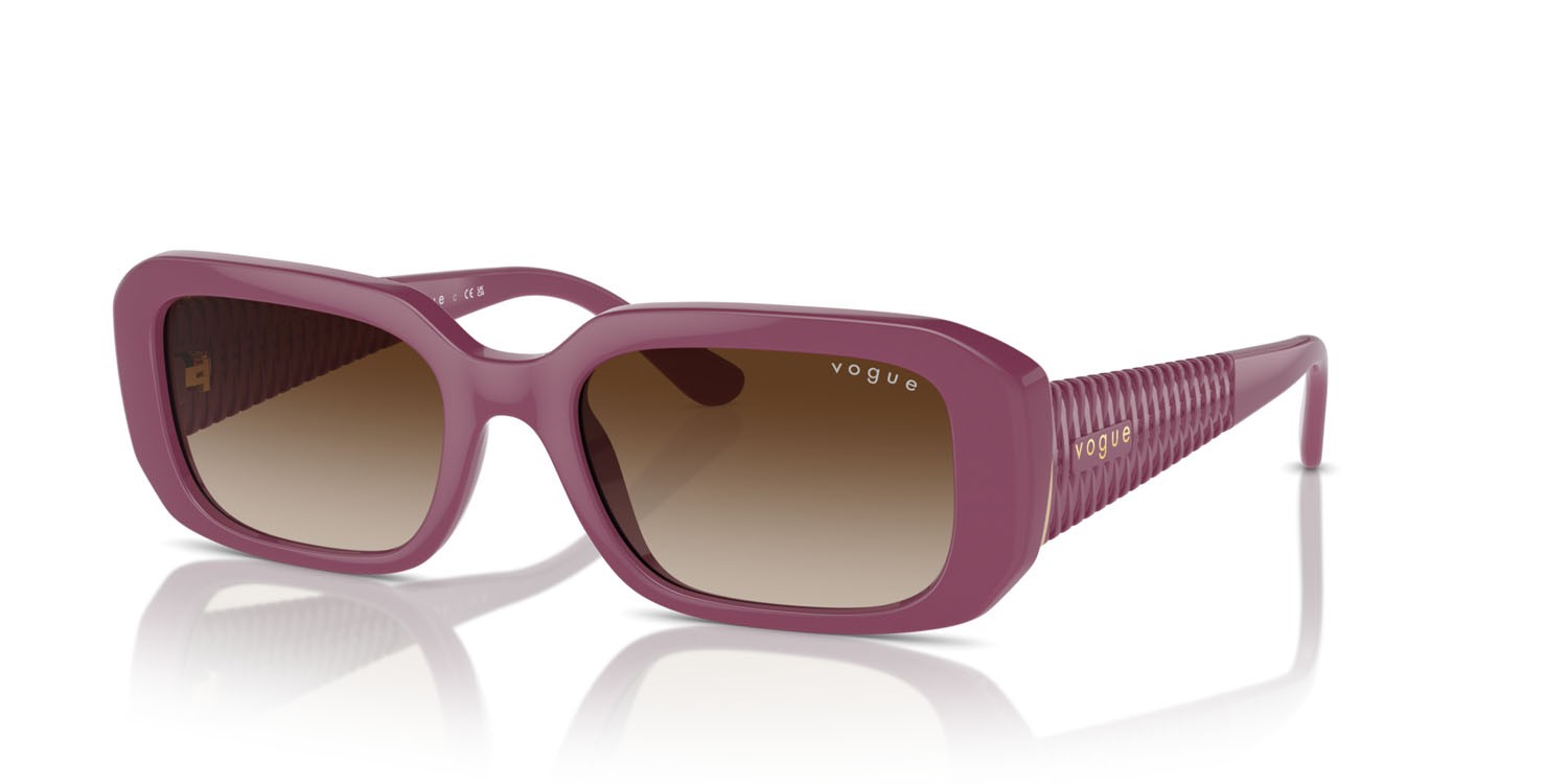 Sunglasses Vogue VO 5565S (312313) color full purple shape square lenses marrone sfumato
