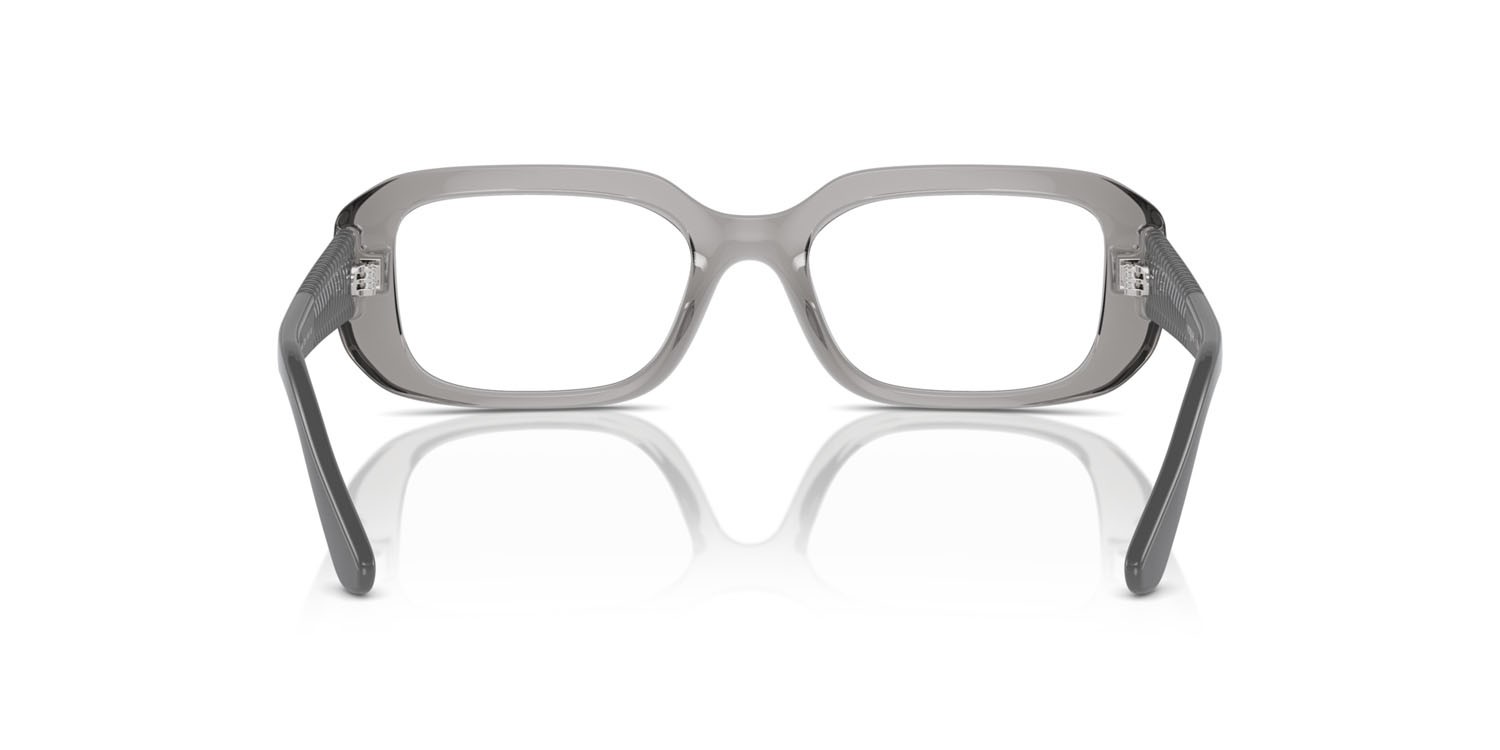 Occhiali da vista Vogue VO 5568 (2726) colore grigio trasparente forma quadrato lenti lente demo