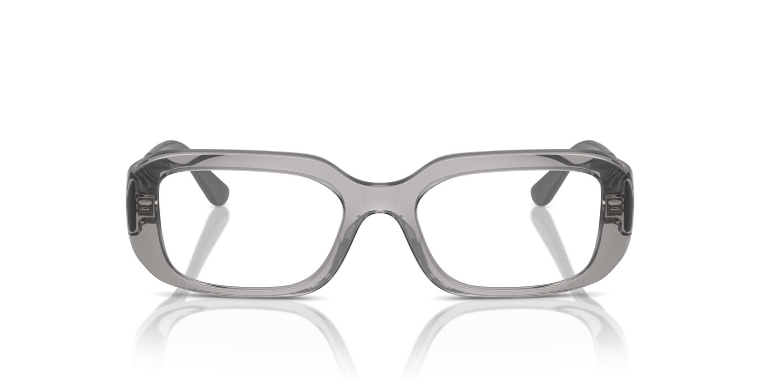Occhiali da vista Vogue VO 5568 (2726) colore grigio trasparente forma quadrato lenti lente demo