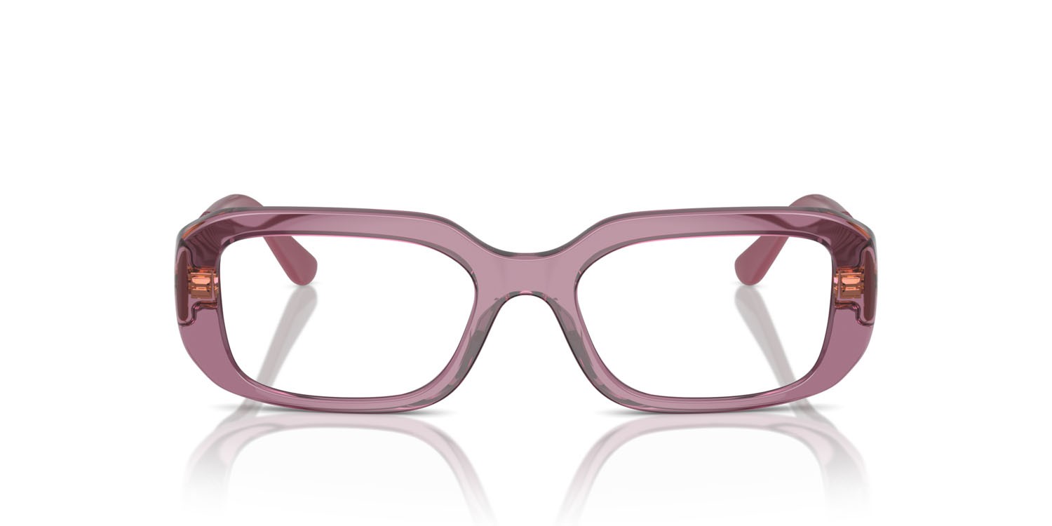 Eyeglasses Vogue VO 5568 (2761) color viola trasparente shape square lenses lente demo