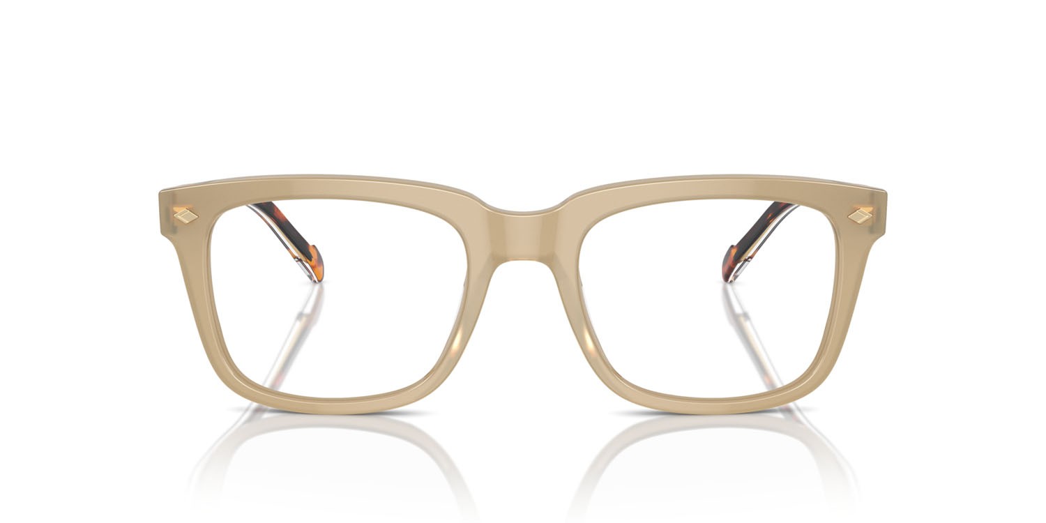 Eyeglasses Vogue VO 5572 (W900) color beige opalino shape square lenses lente demo
