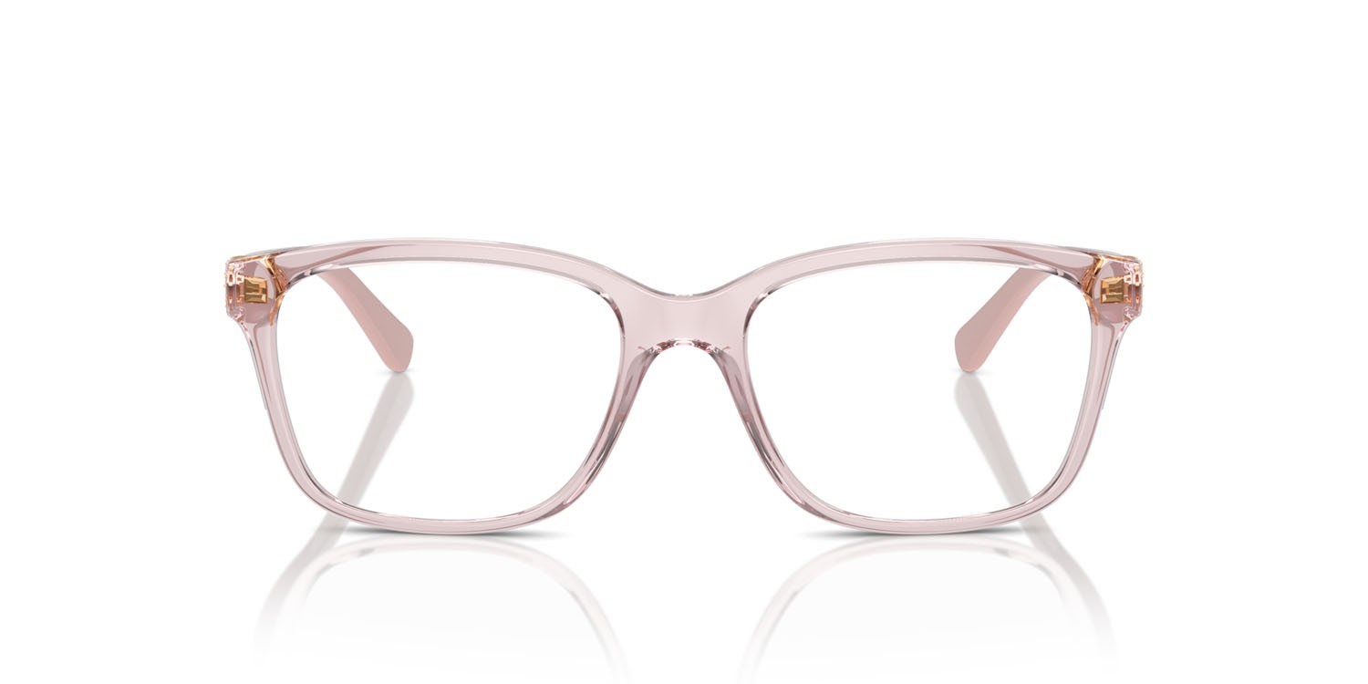 Eyeglasses Vogue VO 5574B (2942) color rosa trasparente shape square lenses lente demo