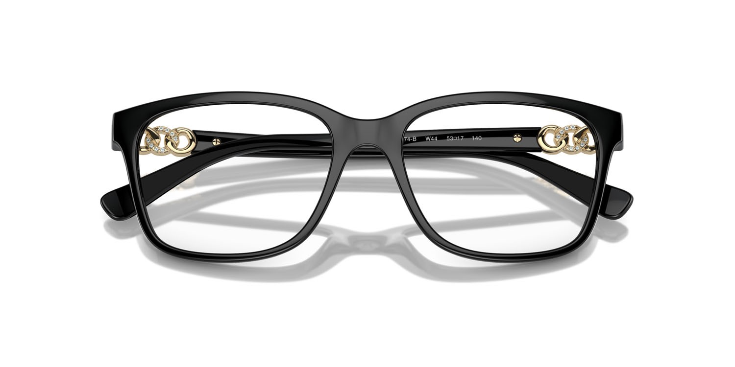 Eyeglasses Vogue VO 5574B (W44) color nero shape square lenses lente demo