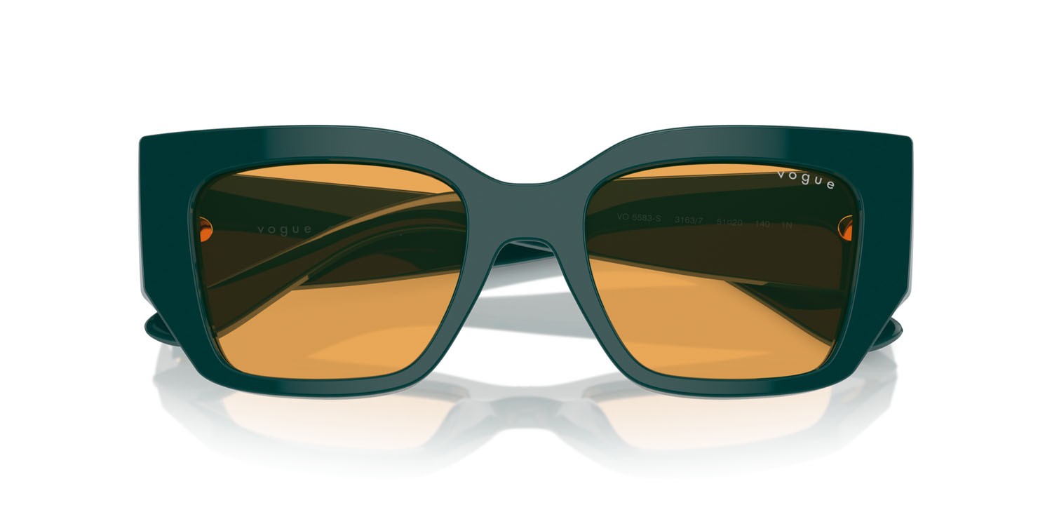 Sunglasses Vogue VO 5583S (3163/7) color full octanium shape irregular lenses arancione