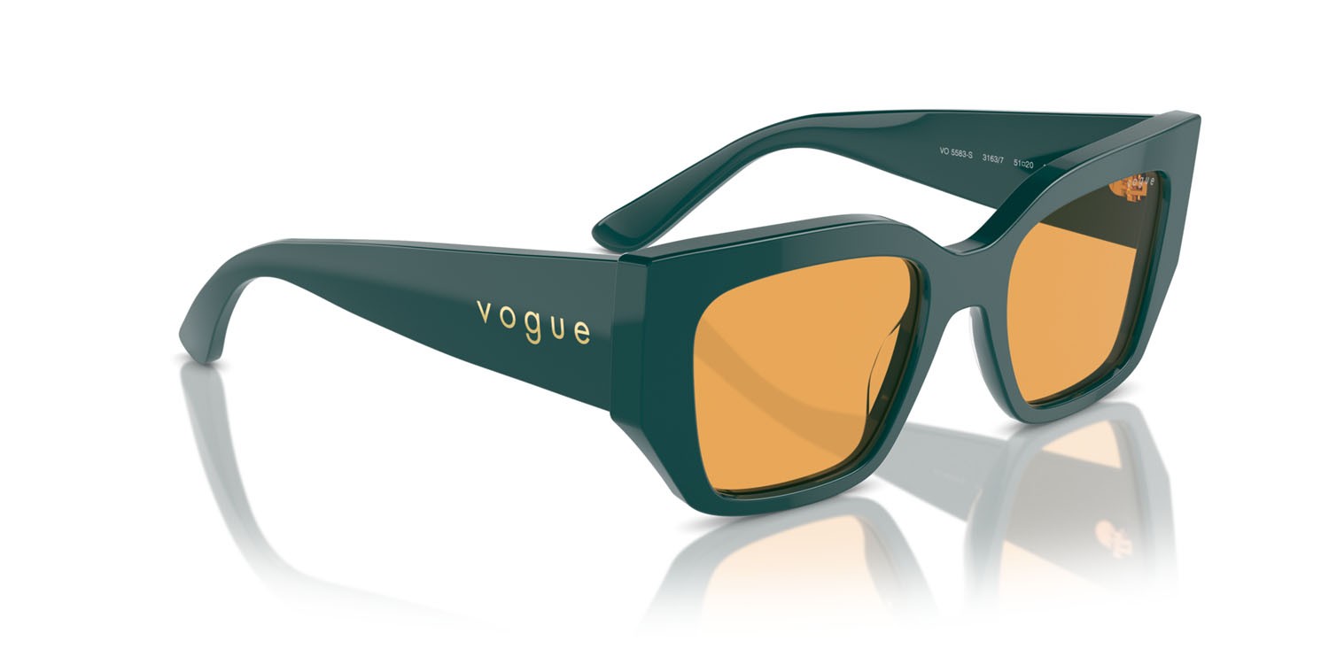 Sunglasses Vogue VO 5583S (3163/7) color full octanium shape irregular lenses arancione