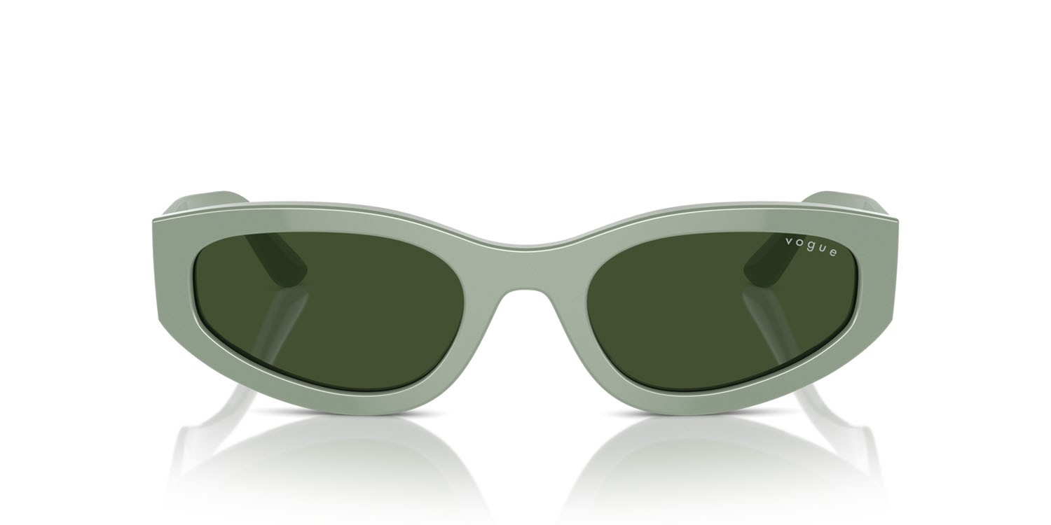 Sunglasses Vogue VO 5585S (316171) color full light green shape irregular lenses verde scuro