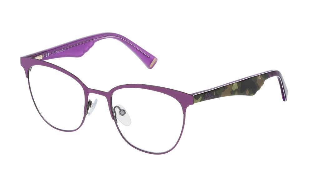 Brillen Police Savage 6 VPL417 (08PP) farbe viola pieno lucido c/parti colorate 