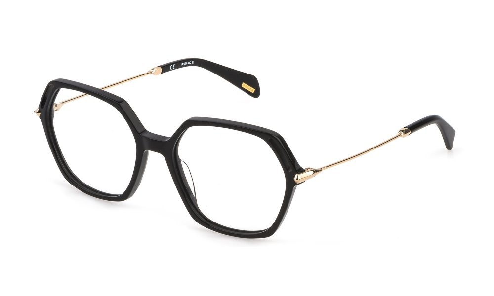 Brillen Police VPLD23 (0700) farbe nero lucido 