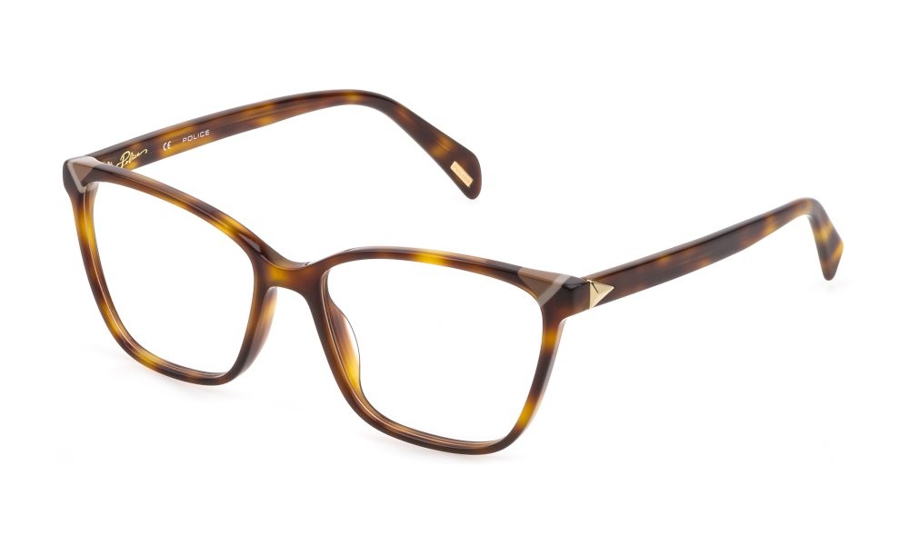 Brillen Police VPLD89E (0752) farbe avana scura lucida 