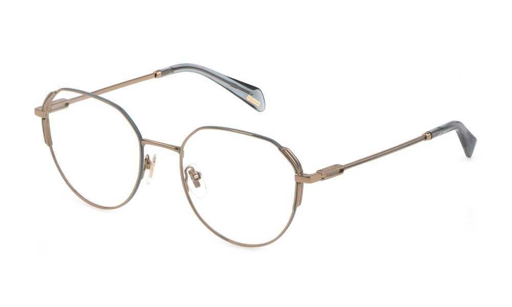 Brillen Police VPLF26 (08MD) farbe cammello tan lucido c/parti colorate 