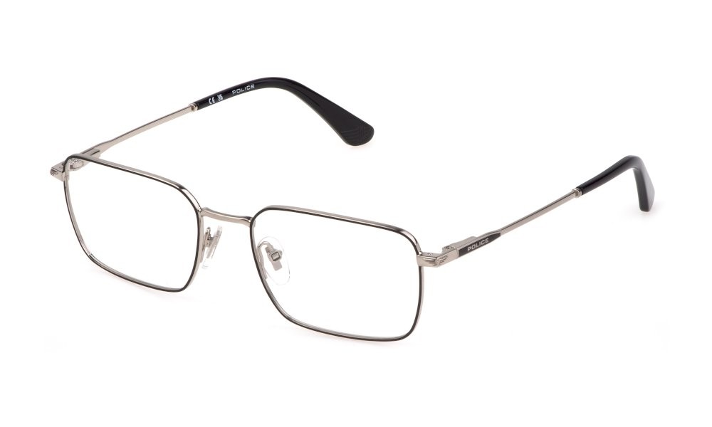 Brillen Police Dart 4 VPLG69 (0524) farbe palladio satinato lucido c/parti colorate 