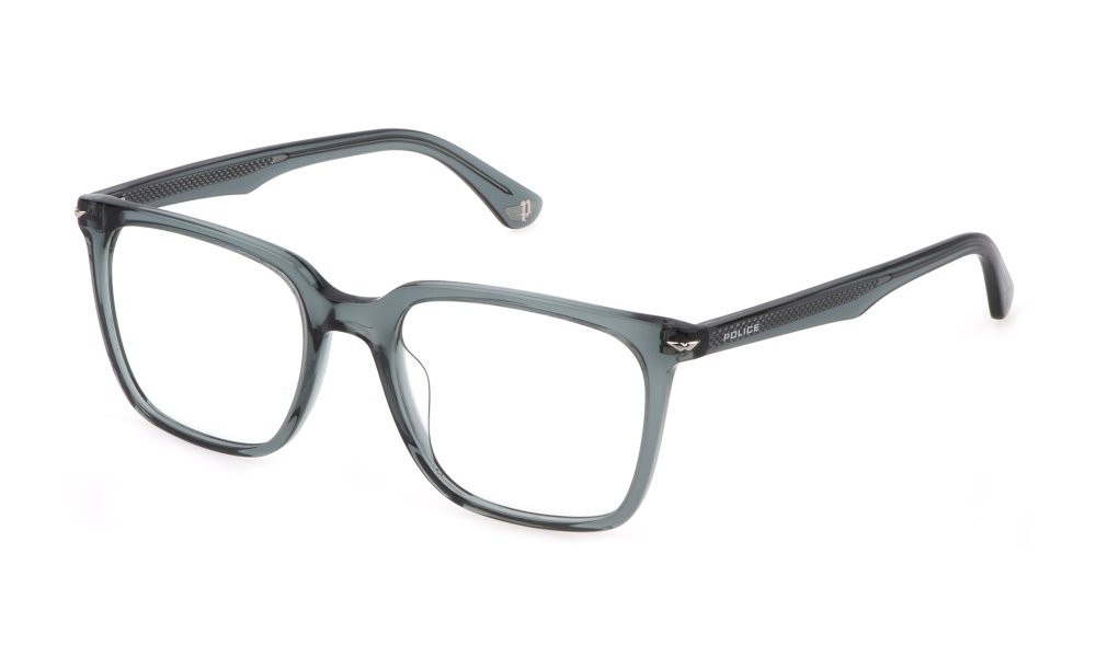 Brillen Police Champ 2 VPLG73 (0G61) farbe verde trasparente lucido 
