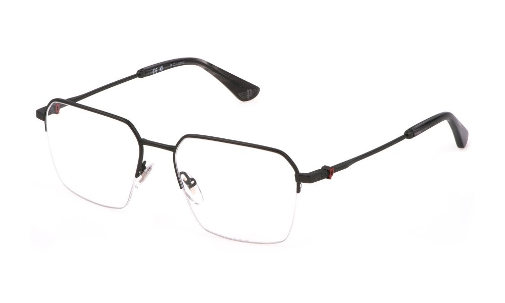 Brillen Police Force 1 VPLL68 (0627) farbe bachelite opaca 