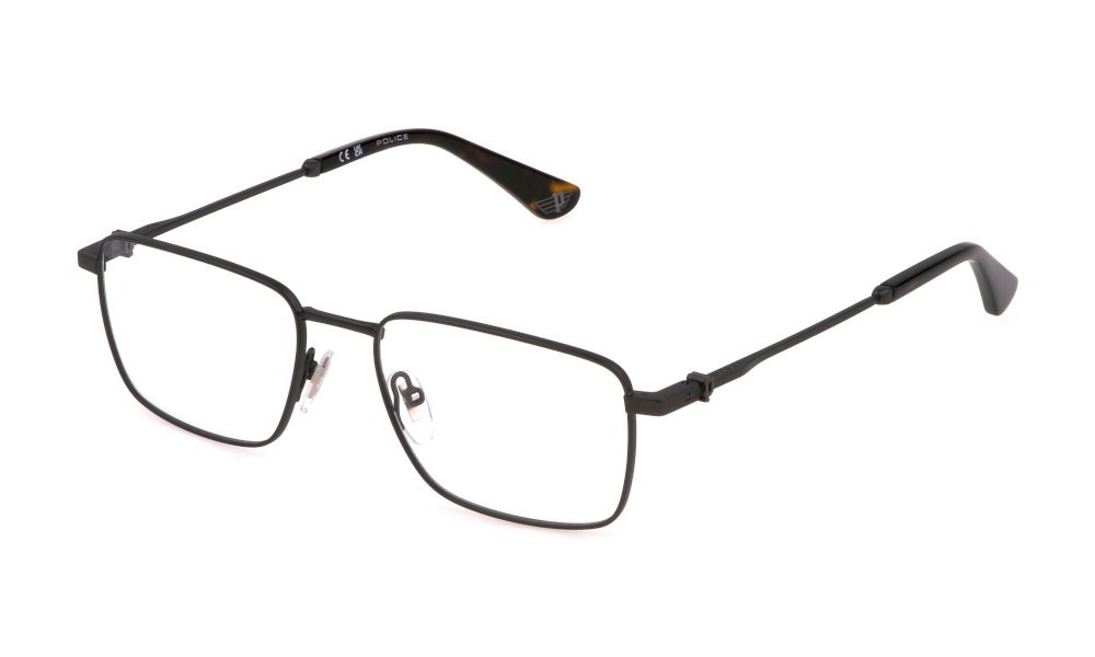 Brillen Police Force 2 VPLL69 (627Y) farbe bachelite opaca 