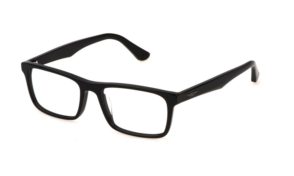 Occhiali da vista Police Origins lite 21 VPLN16 (0700) colore nero lucido 