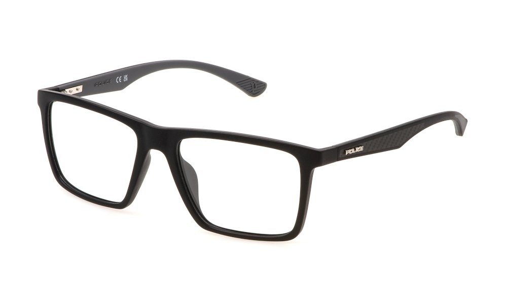 Occhiali da vista Police Carbonfly 9 VPLN26 (0U28) colore nero opaco 