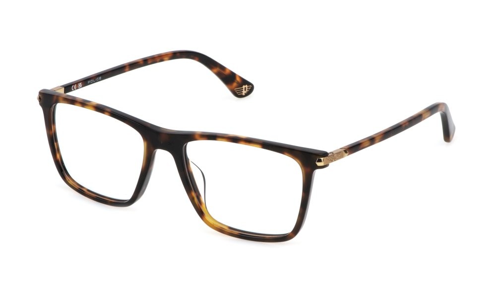 Occhiali da vista Police Roadie 6 VPLP12 (0C10) colore avana lucida 