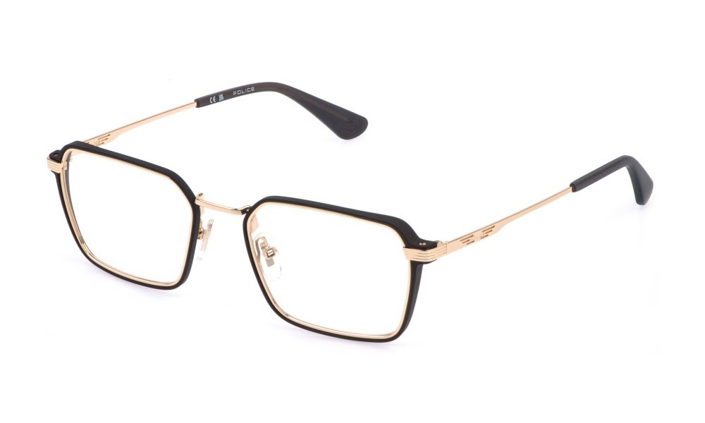 Occhiali da vista Police Code 8 VPLQ71 (0300) colore oro rose' lucido totale 