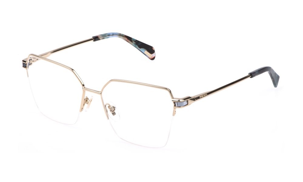 Occhiali da vista Police Zephyr 2 VPLR16 (0594) colore oro chiaro lucido 