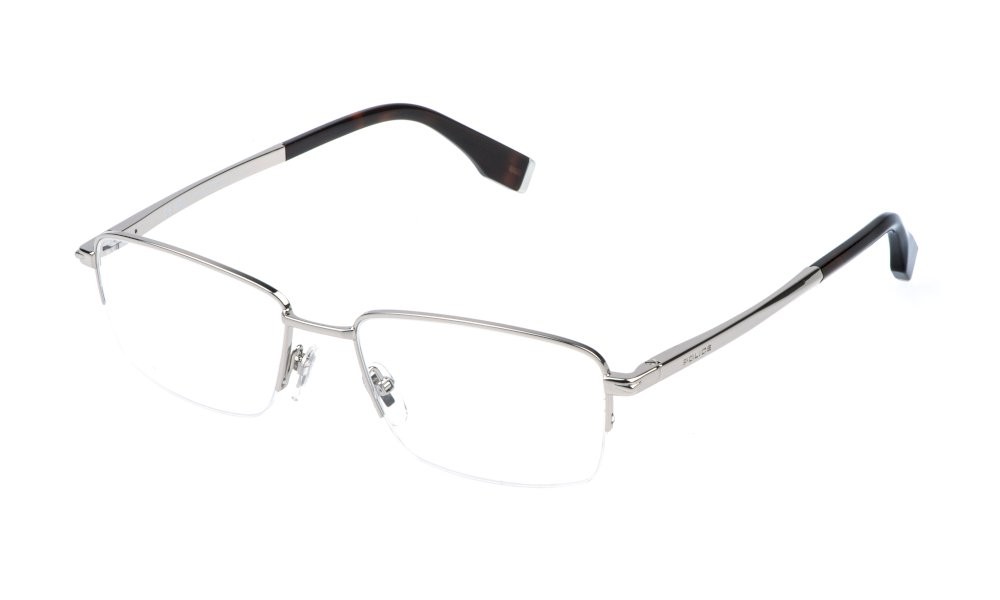 Occhiali da vista Police Elite 2 VPLR68 (0579) colore palladio lucido 
